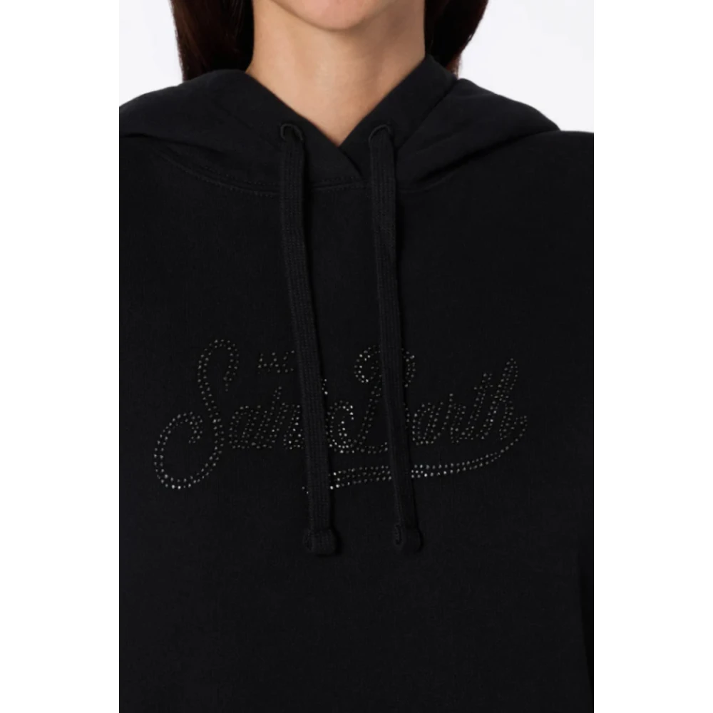 MC2 Saint Barth Virginia Sweatshirt Casual Stijl Vrouwen Black Dames