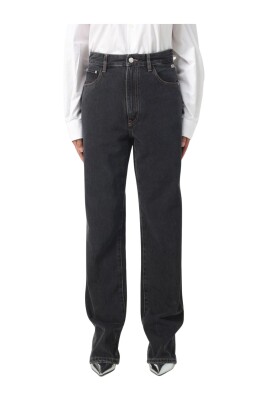 sorte-straight-leg-jeans-til-kvinder