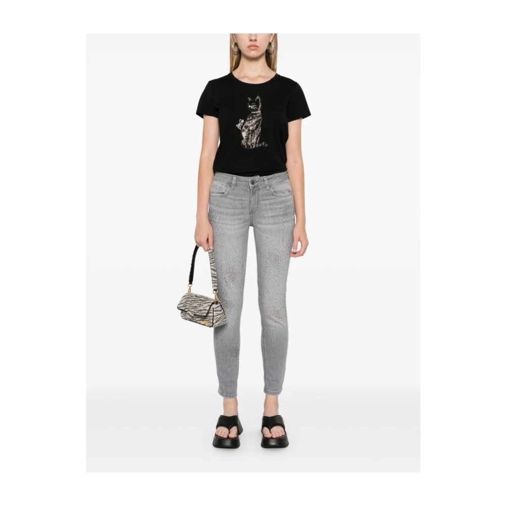 Liu Jo Zwarte Jeans voor Vrouwen Black Dames