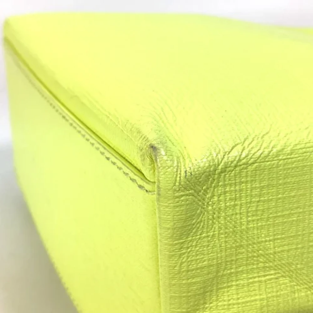 Balenciaga Vintage Pre-owned Leather balenciaga-bags Yellow Dames