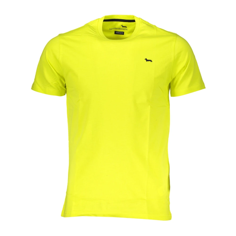 Harmont & Blaine T-Shirt Korte Mouwen Heren Geel Yellow Heren