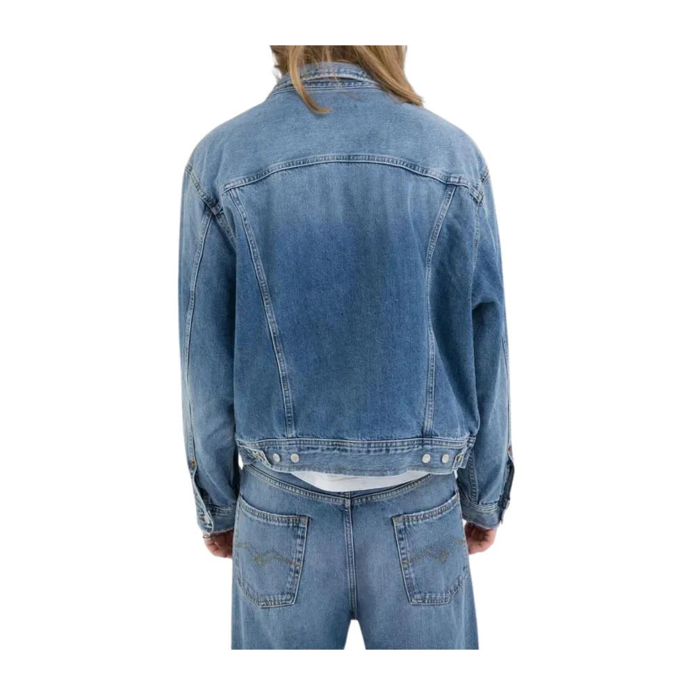 Replay Heren Denim Jas Blue Heren