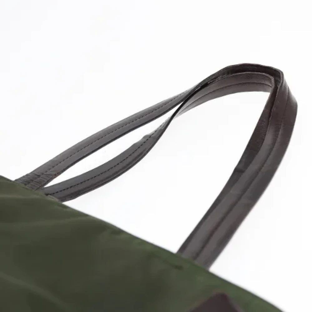 Prada Vintage Pre-owned Nylon totes Brown Dames