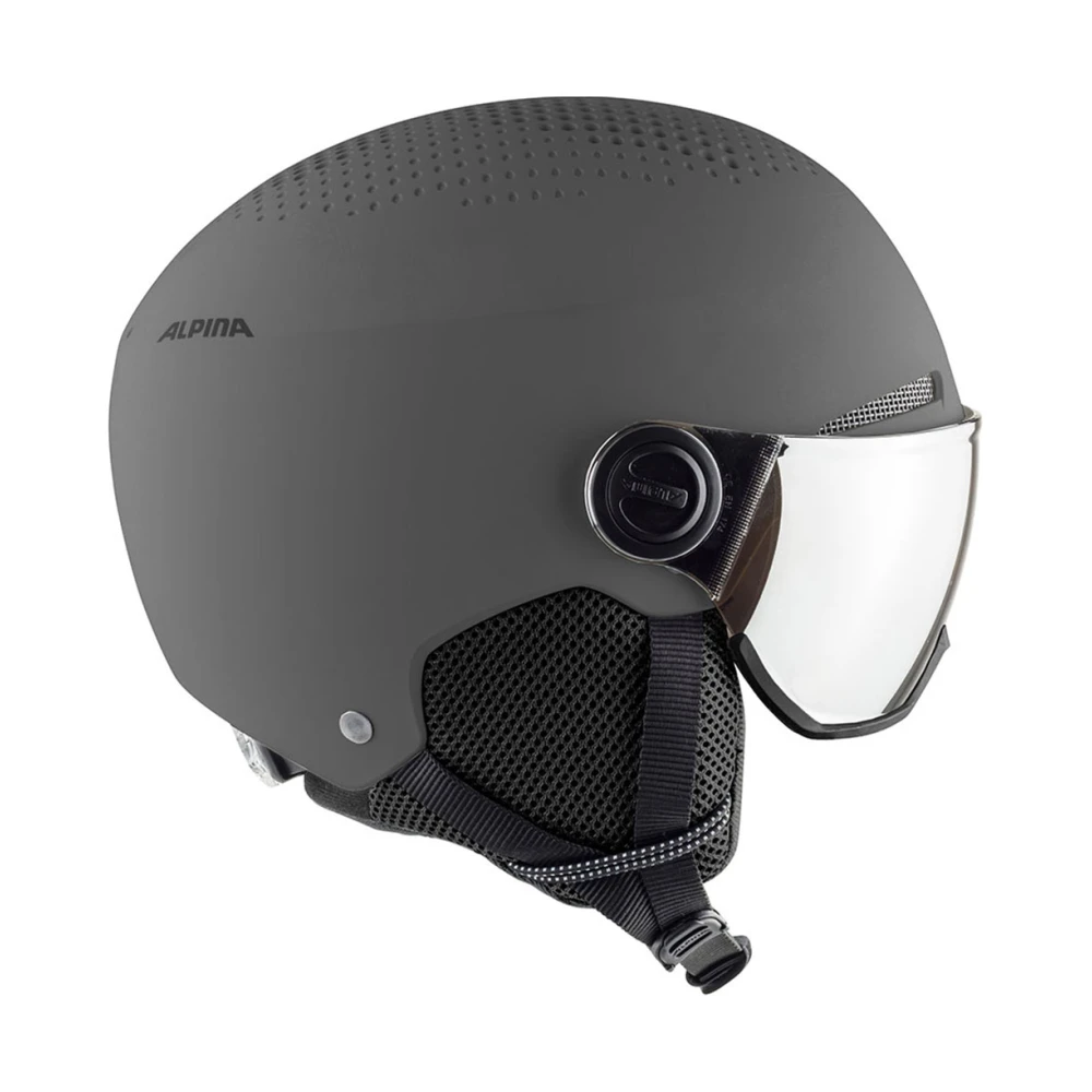 Alpina Arber Visor Q Lite Ski Accessoire Gray Unisex
