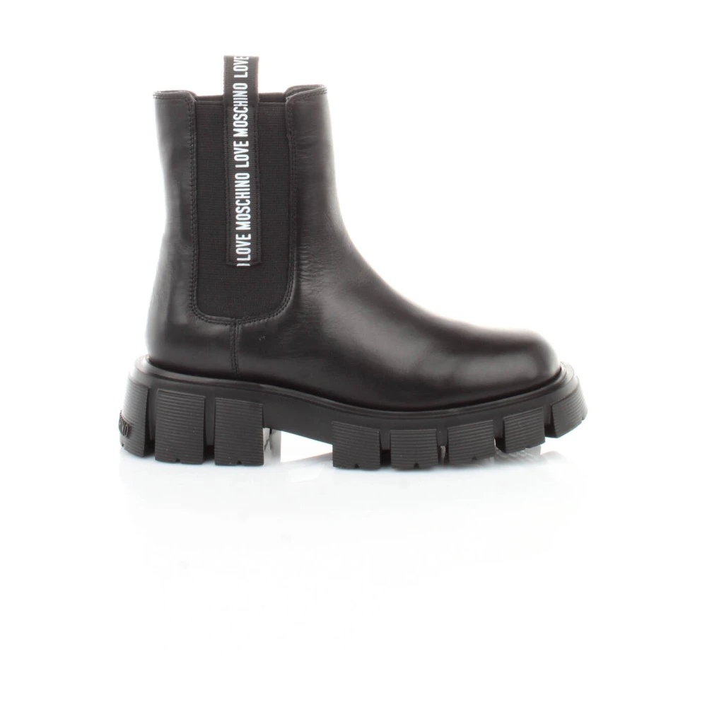 Love Moschino , Chelsea Boots ,Black female, Sizes: 7 UK, 4 UK, 3 UK, 5 UK, 8 UK, 2 UK