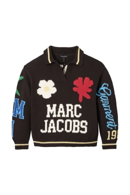Varsity Stickad Pikétröja