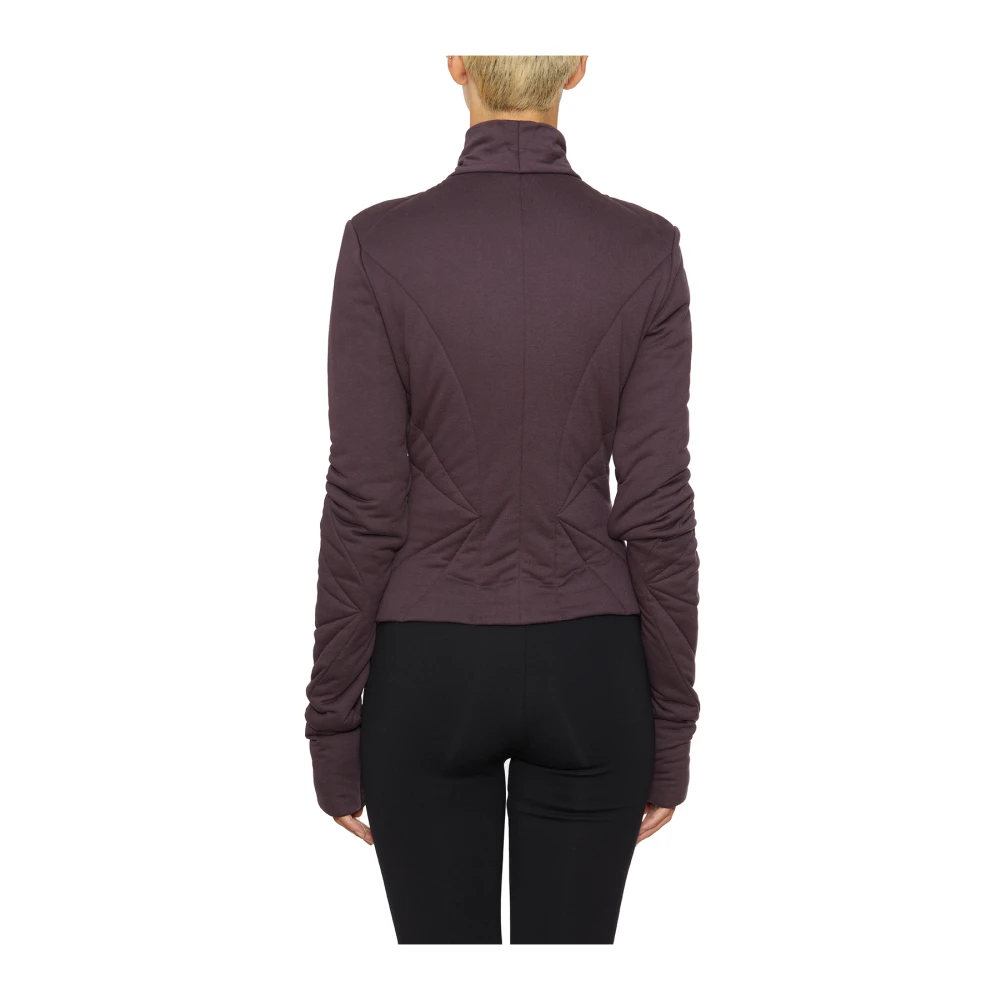 Rick Owens Gewatteerd Jas Ella Purple Dames