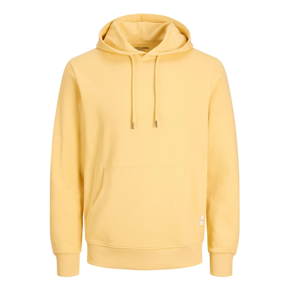Jack & jones Basis hoodie sweatshirt Yellow Heren