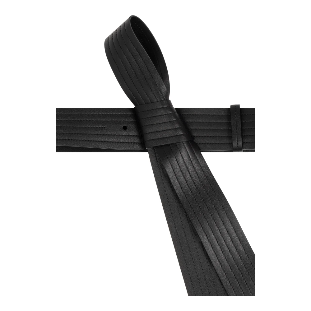 Kenzo Leren Riem Black Dames