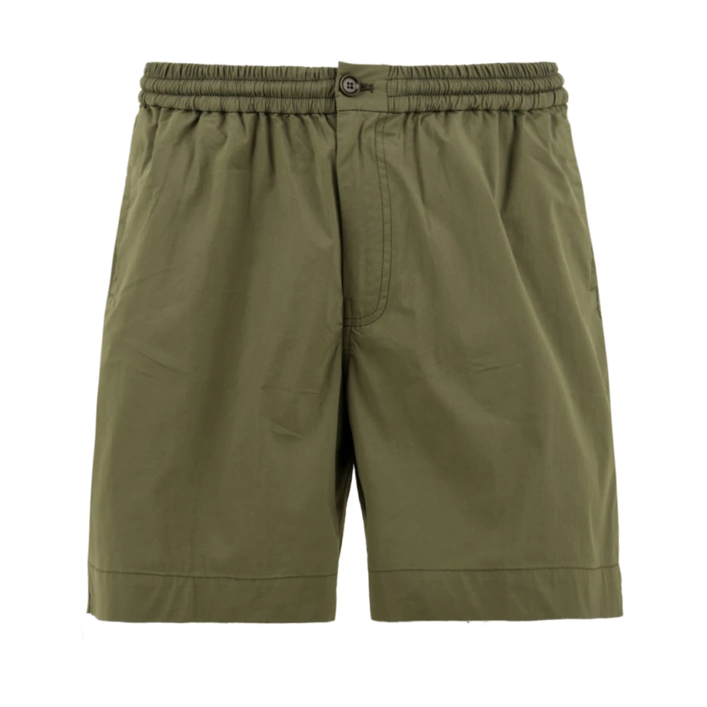 Aspesi Shorts in militaire stijl Green Heren