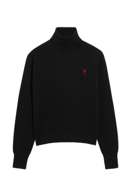 sweatshirt-en-laine-noir-aw25