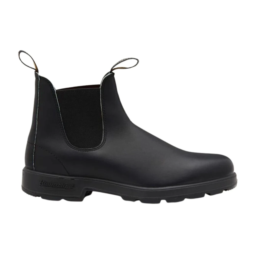 Blundstone Svarta Läder Ankelboots Black, Herr