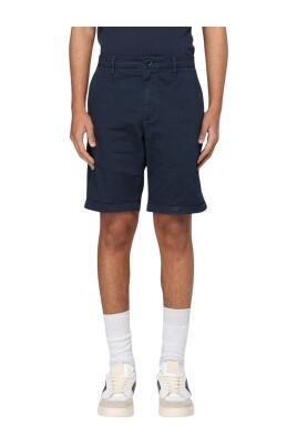 shorts-casual-en-coton-bleu-marine-pour-homme