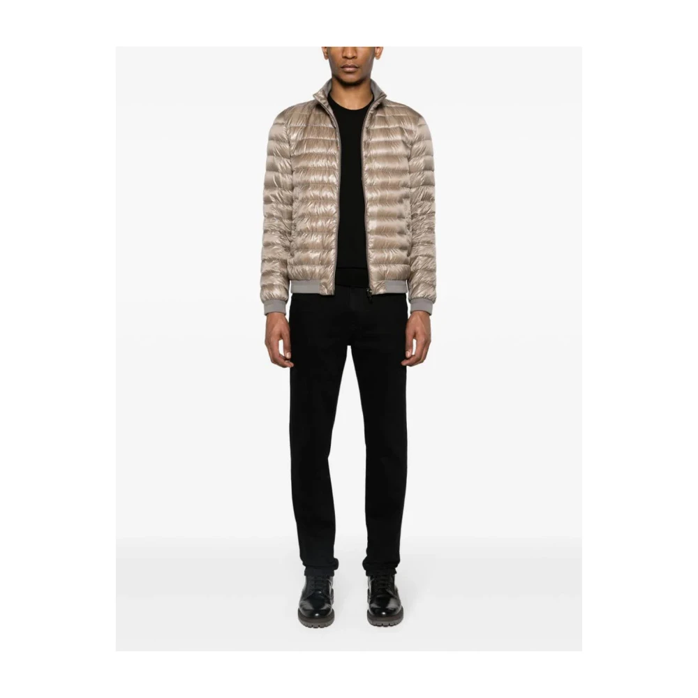 Herno Lichtbruine Bomberjack Beige Heren