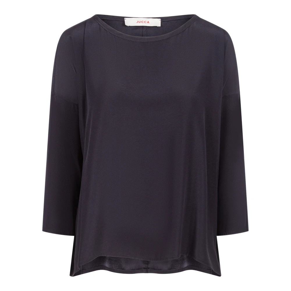 Jucca Zwarte Blouses voor Vrouwen Black Dames
