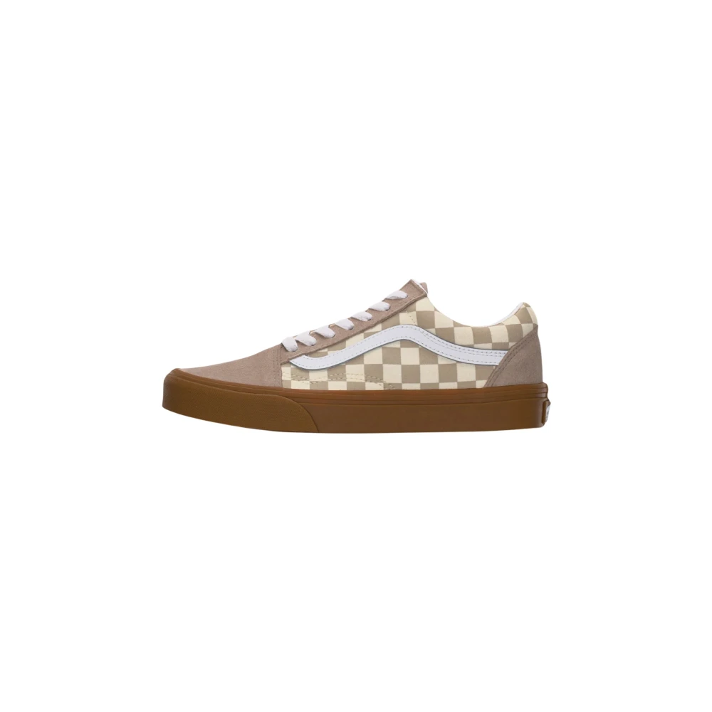 Vans Women's Beige Old Skool - Skateboarding - 5 Uk - Sport