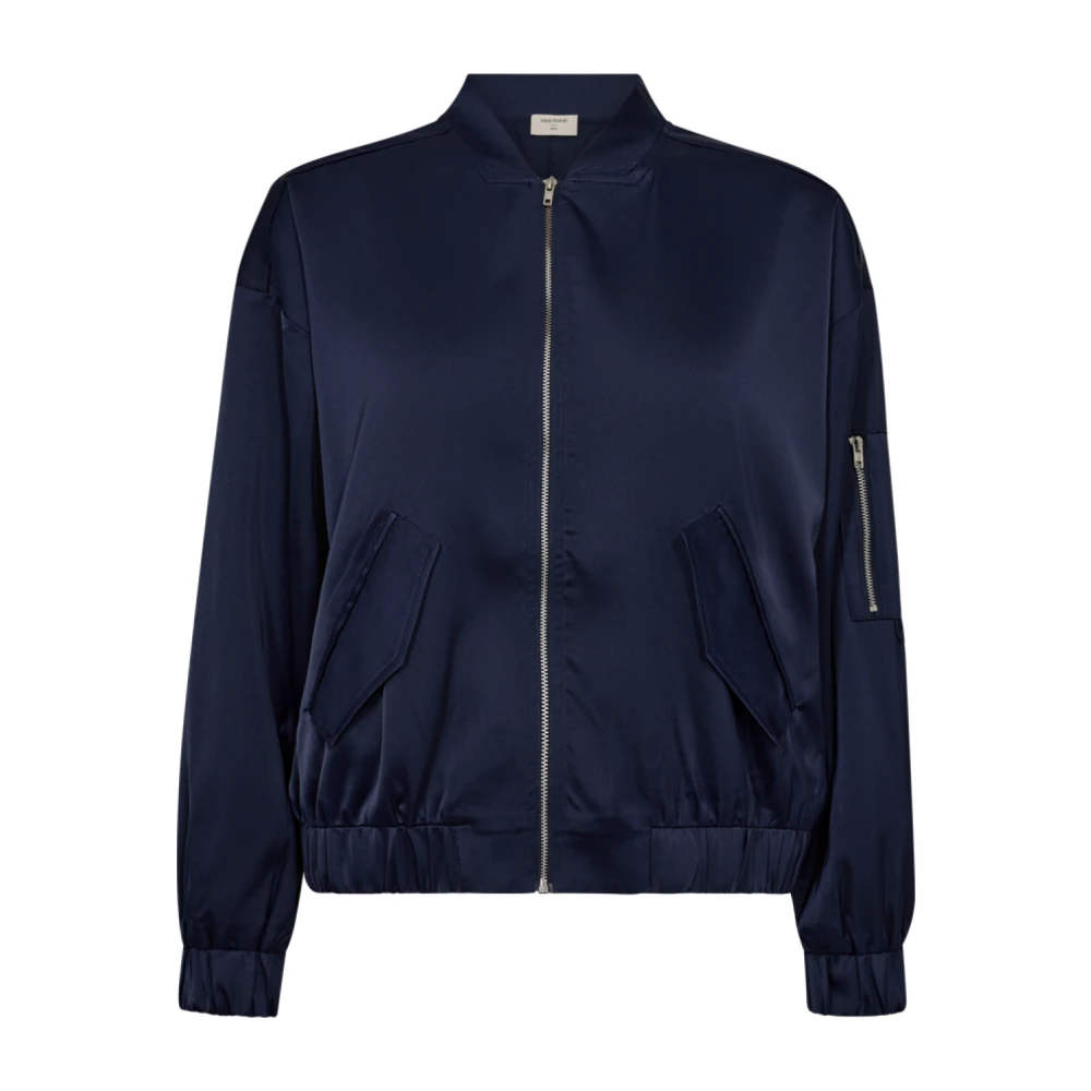 Freequent Navy Bomberjack Blue Dames