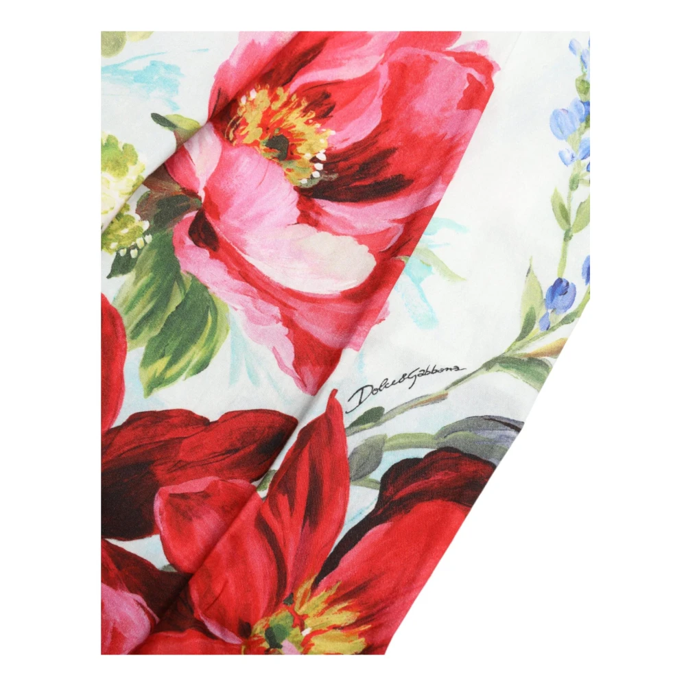 Dolce & Gabbana Bloemenprint Wijde Culottes Multicolor Dames