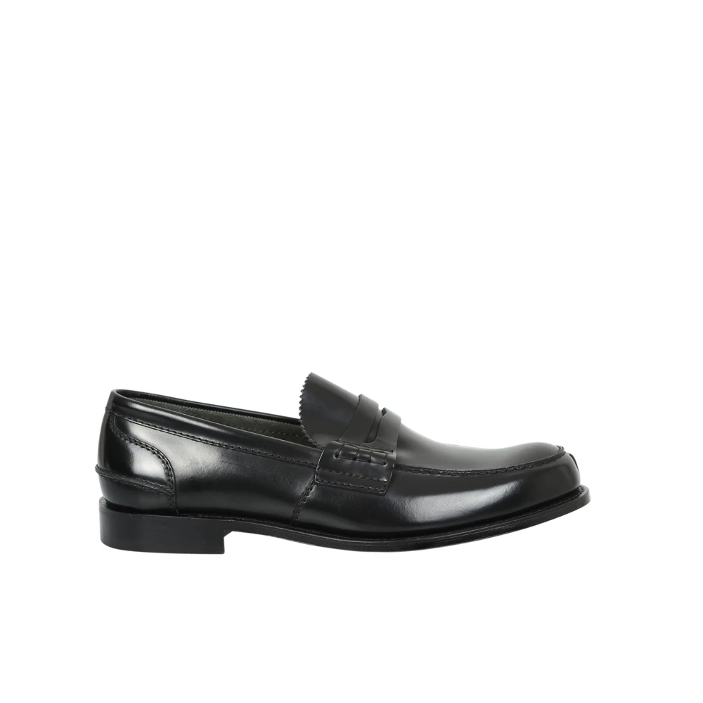 Church's Zwarte Loafers Tijdloze en Stijlvolle Keuze Black Heren