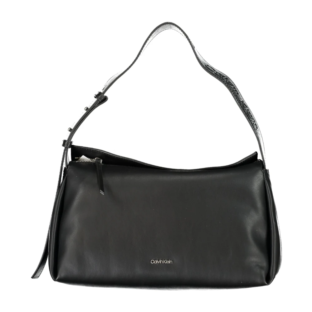 Calvin Klein Women's Black `S Shoulder Bag With Adjustable Handle