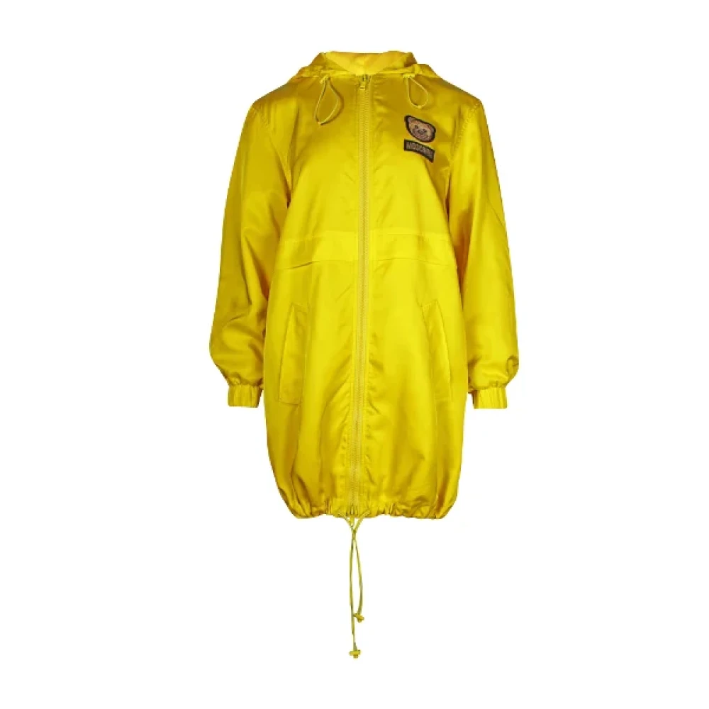 Moschino Pre-Owned Pre-owned Polyester outerwear Yellow Dames