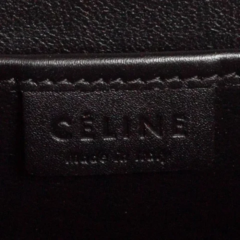 Celine Vintage Pre-owned Leather celine-bags Beige Dames