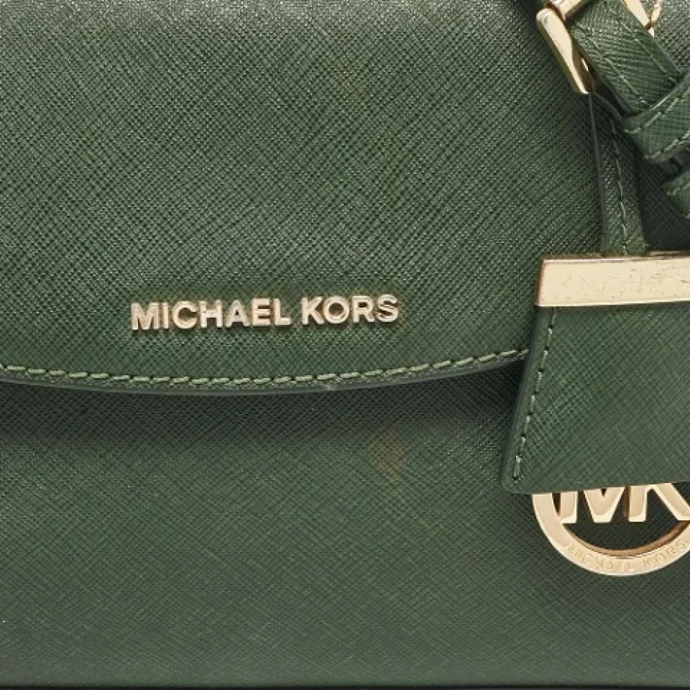 Michael Kors Pre-owned Leather handbags Green Dames