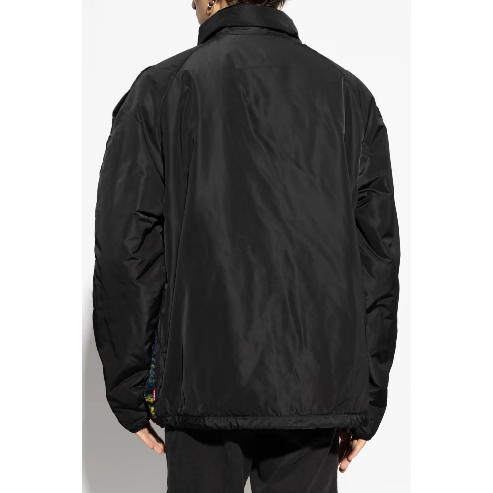 Diesel Jas S-Berto-Teddy Black Heren