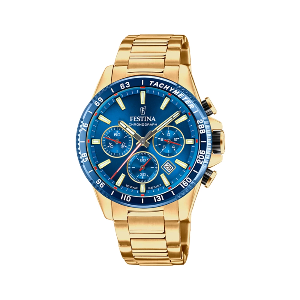 Festina Unisex Blu - Timeless Chronograph - Accessories - One Size