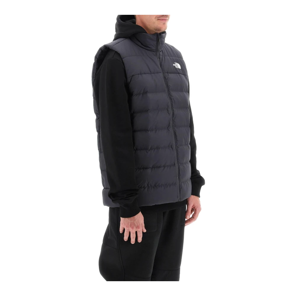 The North Face Vests Gray Heren