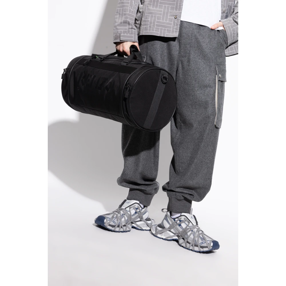 Kenzo Handbagage tas met logo Black Heren