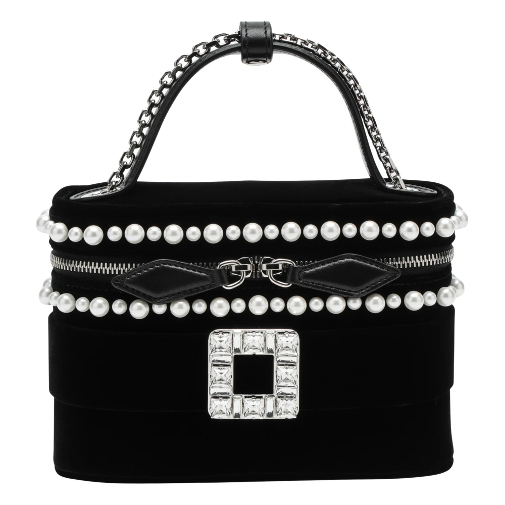Roger Vivier Middelgrote Handtas Black Dames
