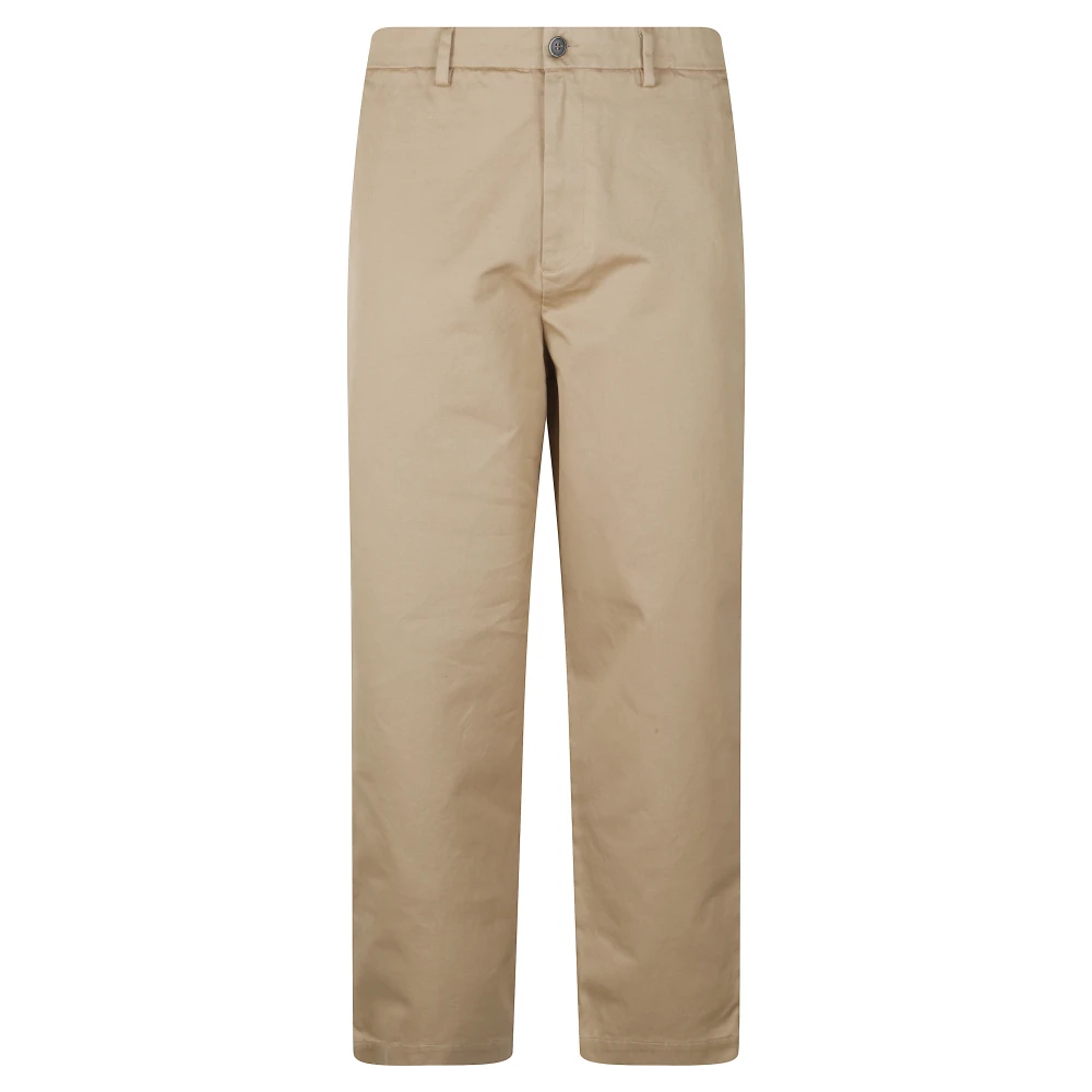 Barena Venezia Men's Green Buttoned Trousers - Chinos - M - Trousers