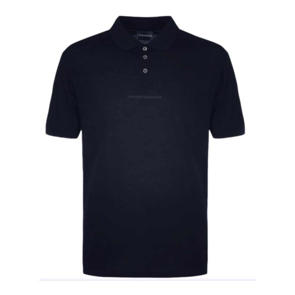 Emporio Armani Herren Blau Oberteile, Xlgröße: