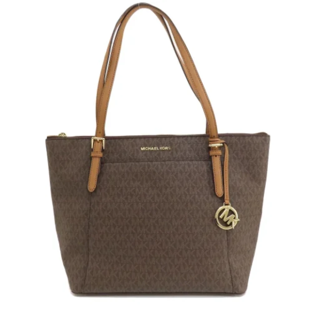 Michael Kors Pre-owned Plastic totes Brown Dames