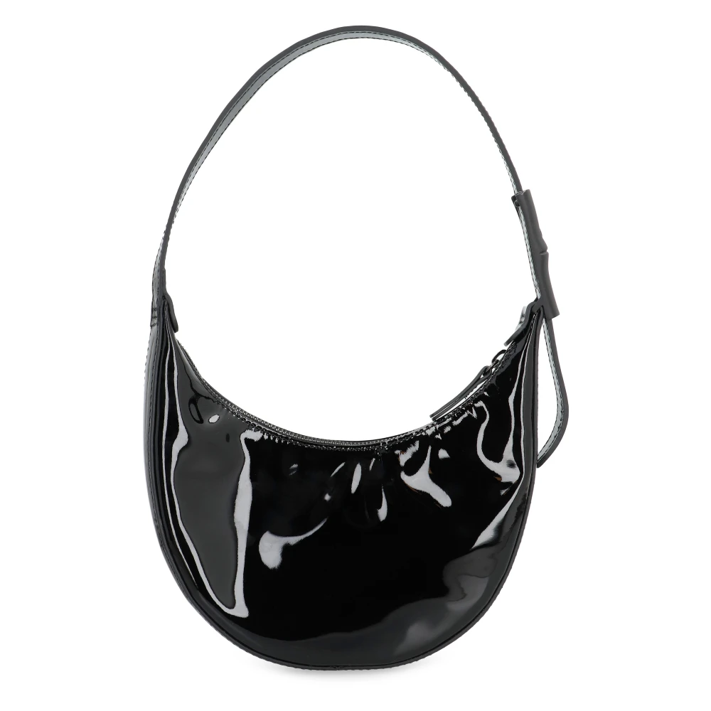 Longchamp Essentiële Hobo Tas met Verstelbaar Handvat Black Dames