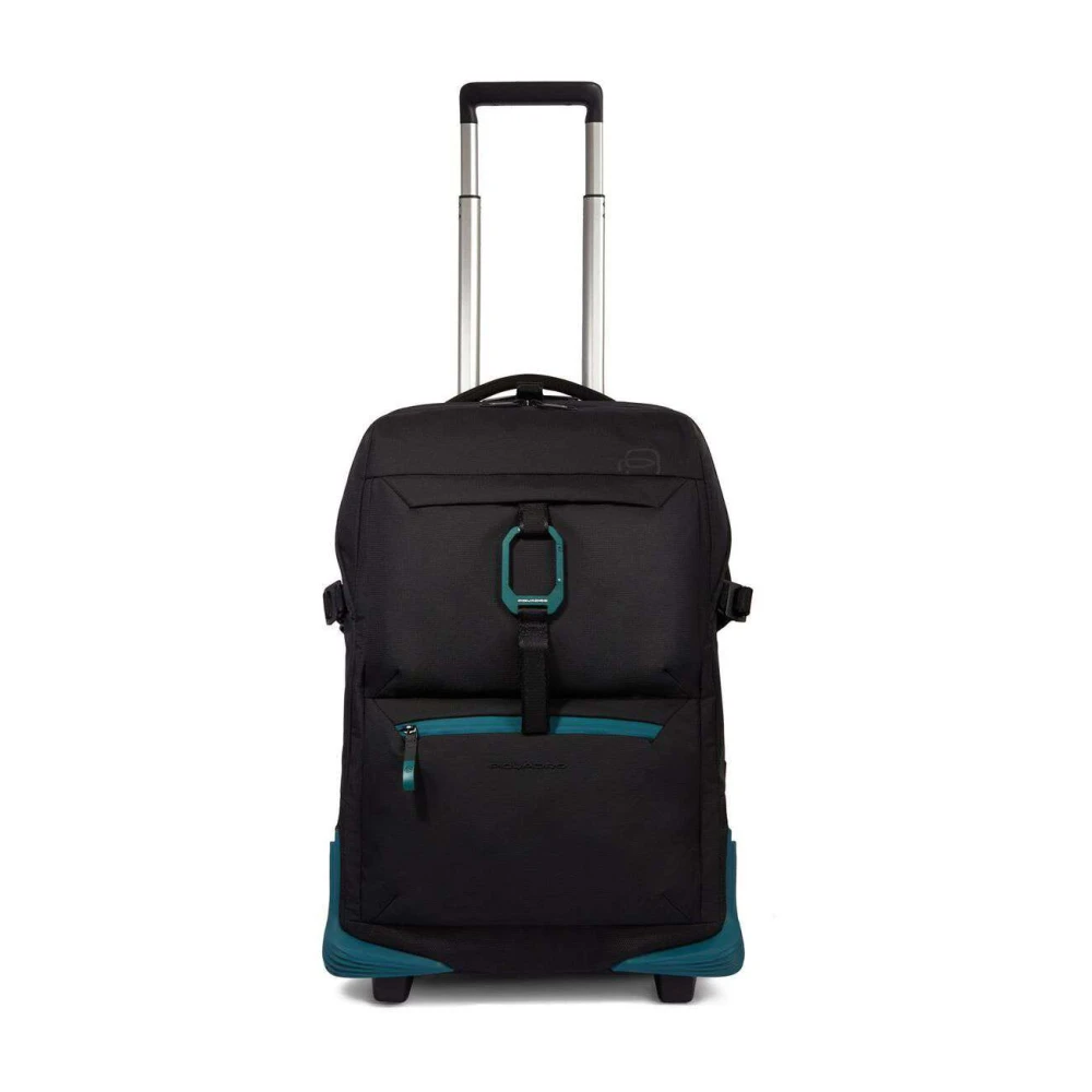Piquadro Stijlvolle Reistrolley Tas Black Unisex