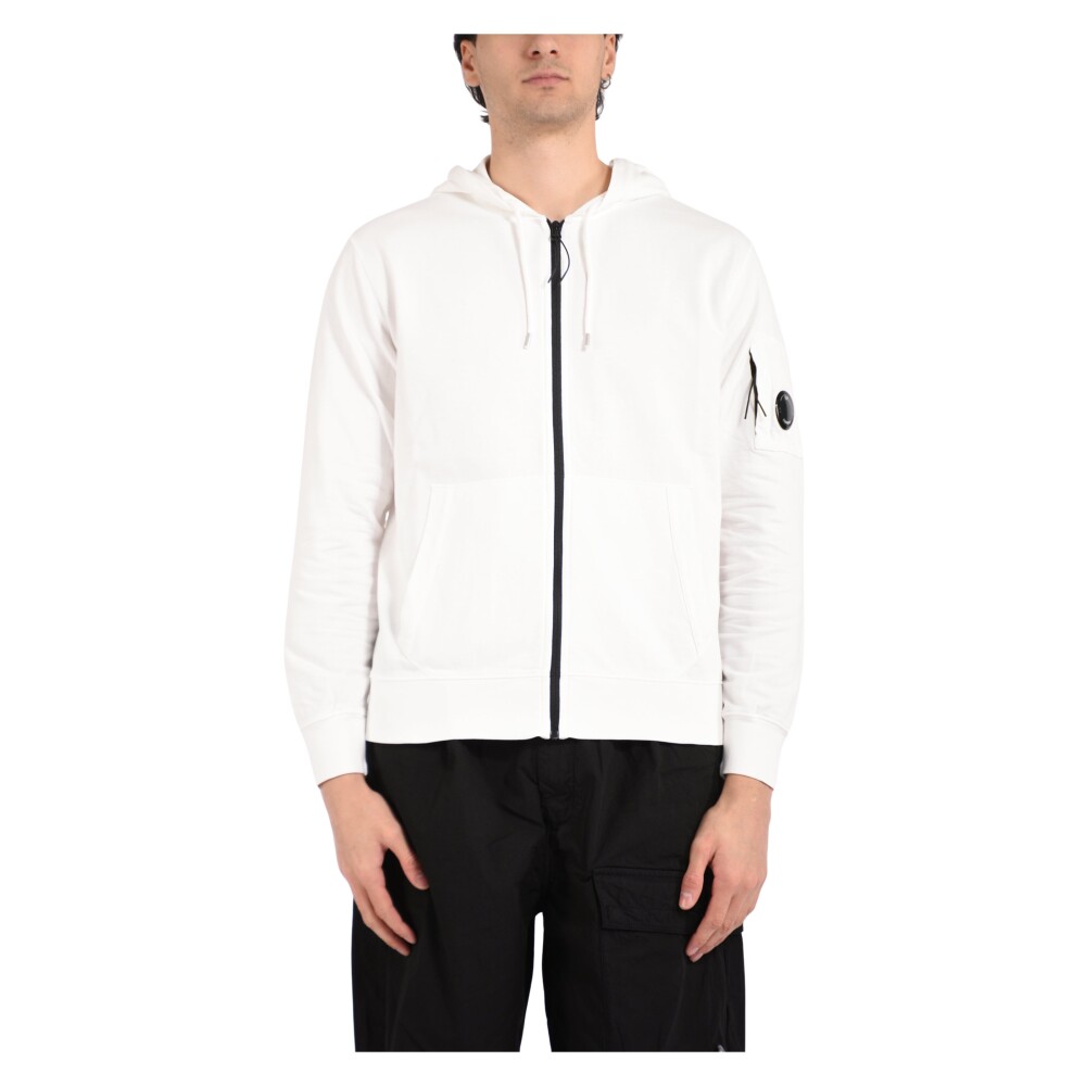 トップス 16aw CP COMPANY technical zipup hoodie C.P. Company Goggles-detail zip-up Hoodie | Black | FARFETCH