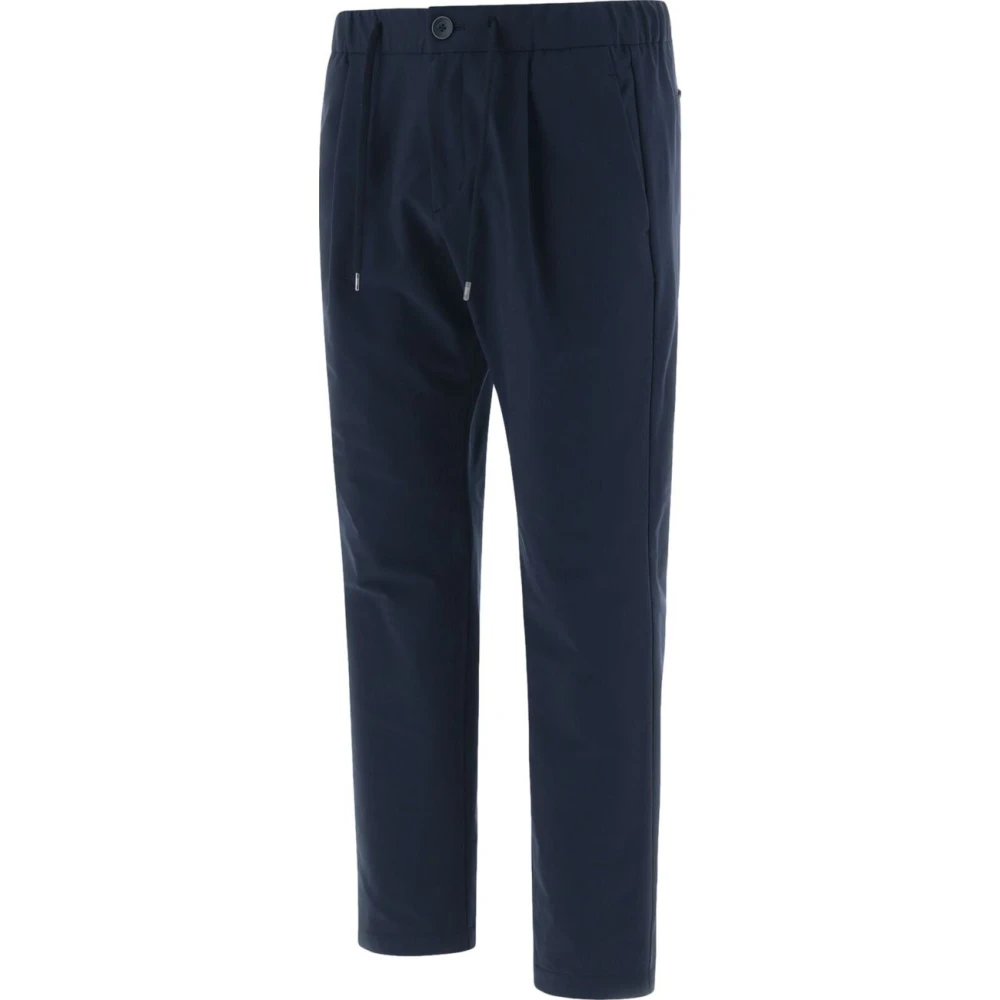 Herno Slim Fit Broek Blue Heren
