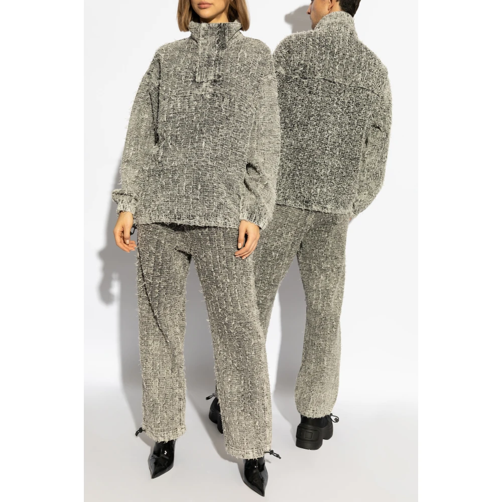 Diesel Sweatshirt D-Flow-S2 Gray Unisex