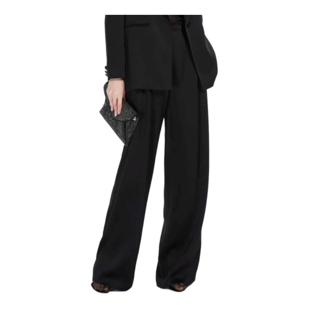 Max Mara Studio Zwarte Pallida Broek Black Dames