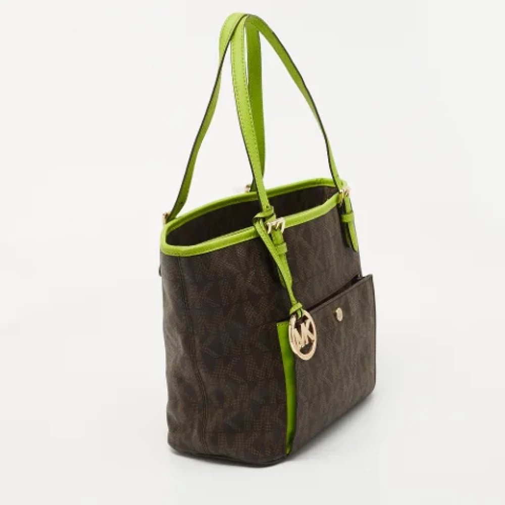 Michael Kors Pre-owned Leather totes Brown Dames