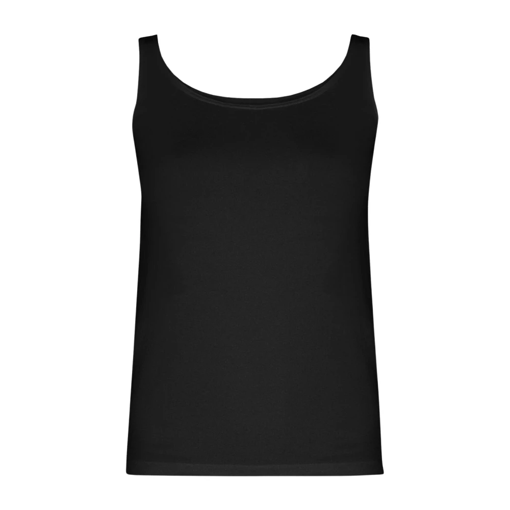 Wolford Black Sleeveless Tops, Female, M, Jamaika Top