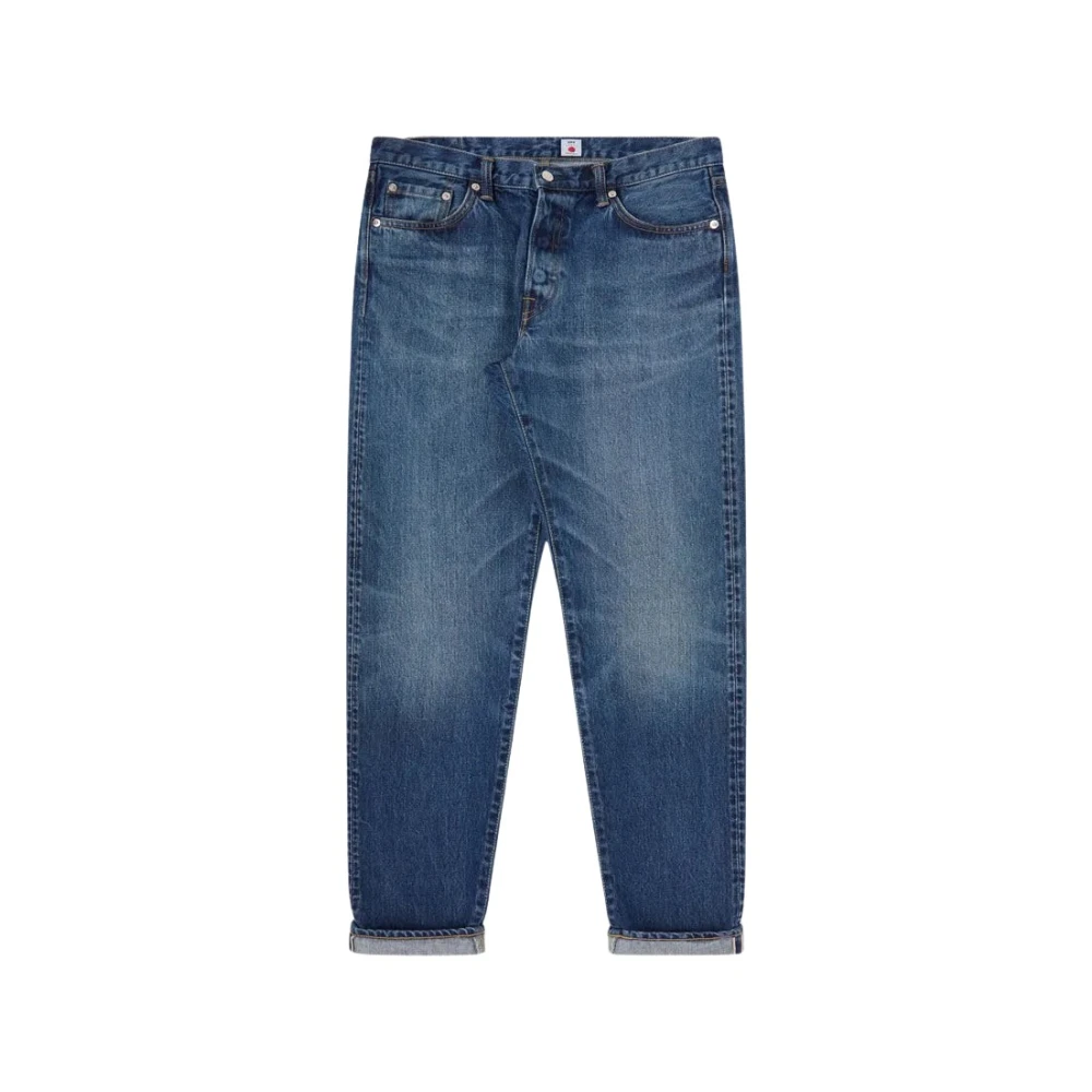Edwin Men's Blue Regular Tapered Dark Wash Denim Jeans - Straight Fit Jeans - W36 - Jeans