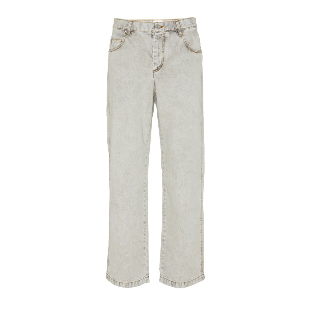 Isabel marant Stijlvolle Denim Jeans voor Mannen Gray Heren