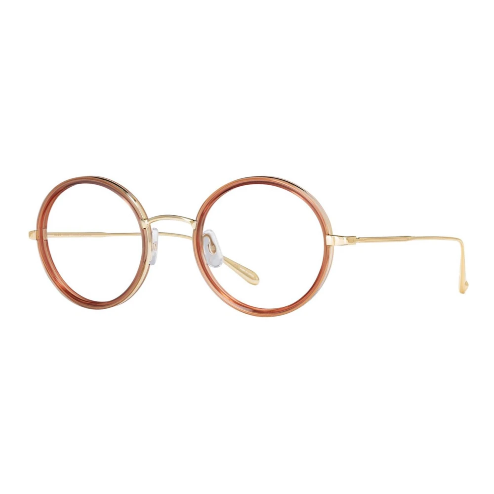 Garrett Leight Playa Sunglasses in Auburn Gold Yellow Unisex