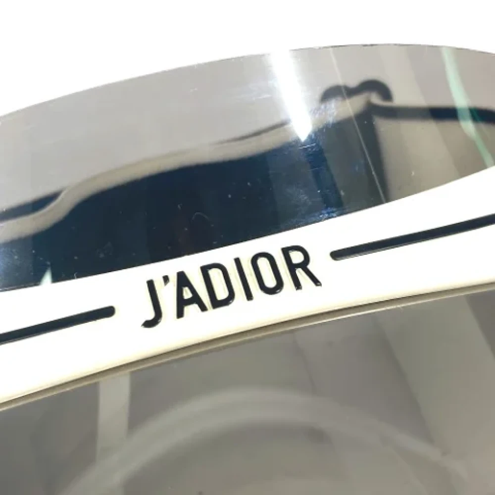 Dior Vintage Pre-owned Plastic hats White Dames