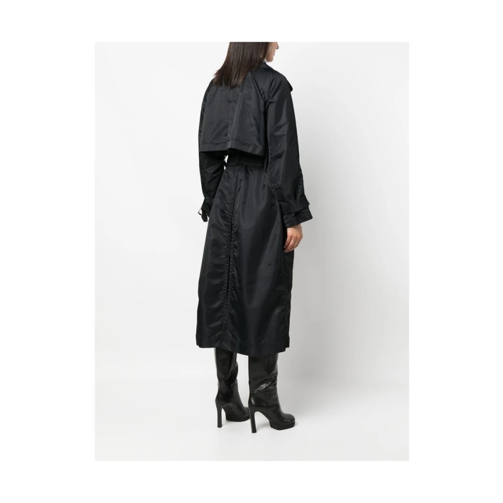 Meryll Rogge Single-Breasted Coats Black Dames