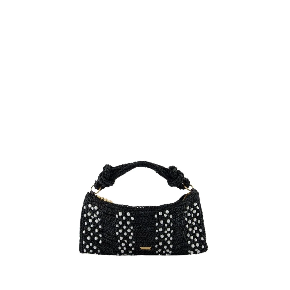 Raffia Nano Shoulder Bag - Black - Cult Gaia - Modalova