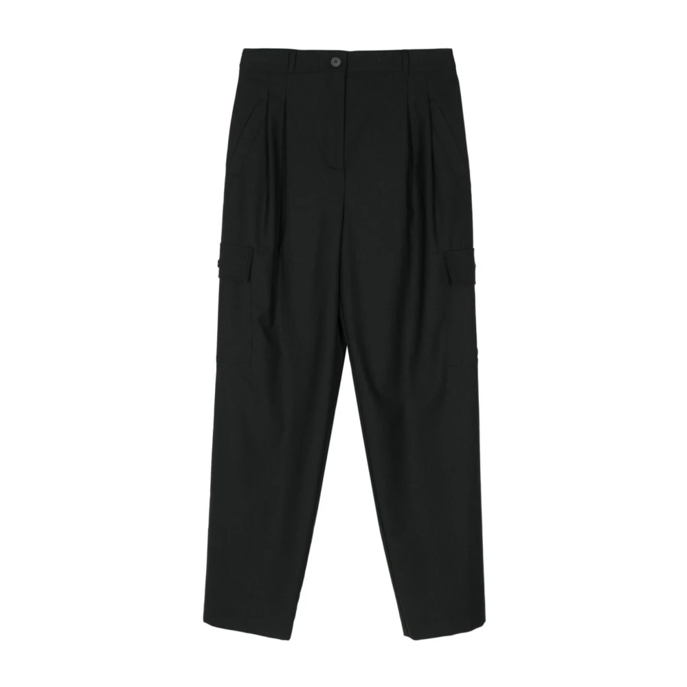 Semicouture Zwarte Giusy Elegante Jurk Black Dames